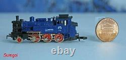 Z Scale Z Gauge Märklin 140 Year Anniversary Blue BR74 Steam Tank Locomotive V2